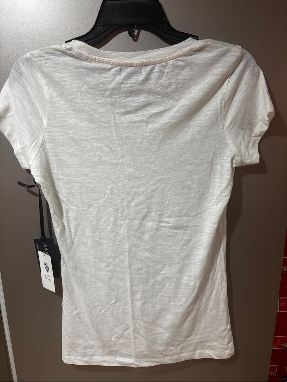 Us Polo Assn Women Tee Size Small 100% Cotton - Picture 2 of 4